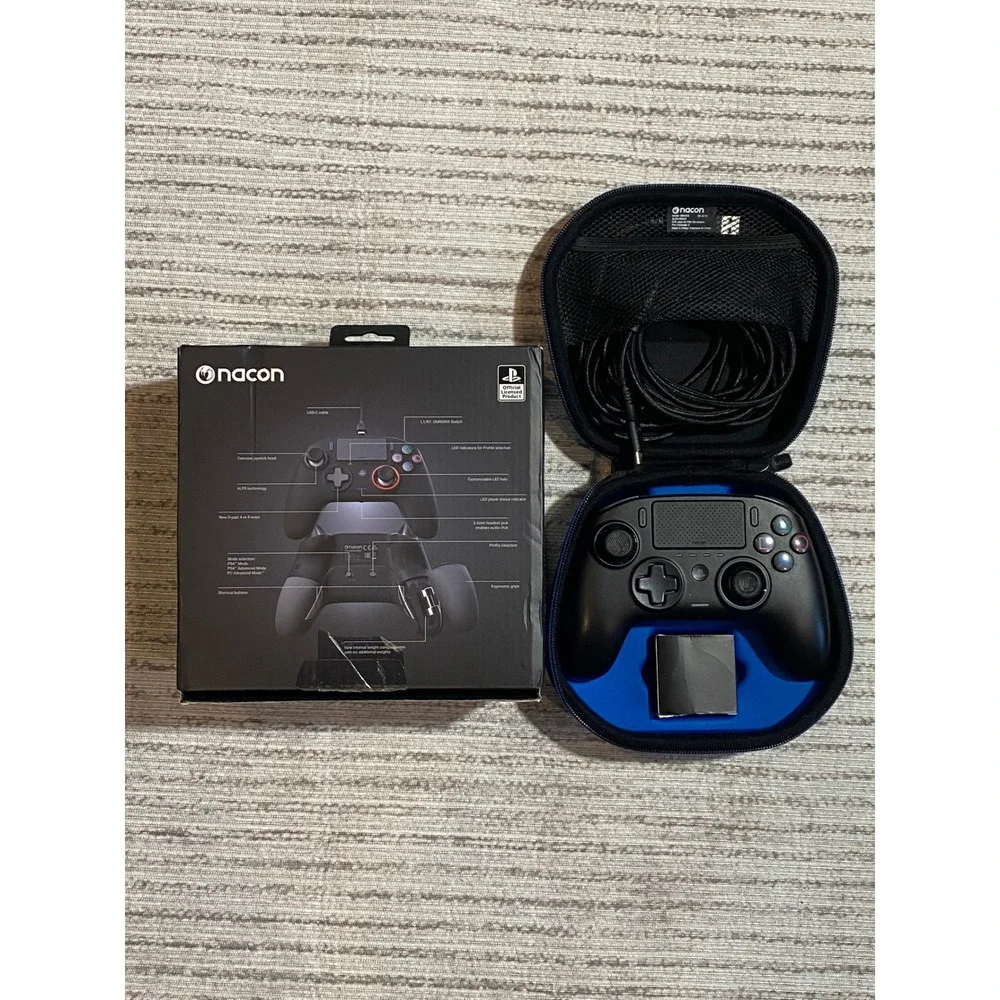 Nacon Revolution Pro Controller 3 PS4 PC Wired Gamepad Black SLEH-00642
